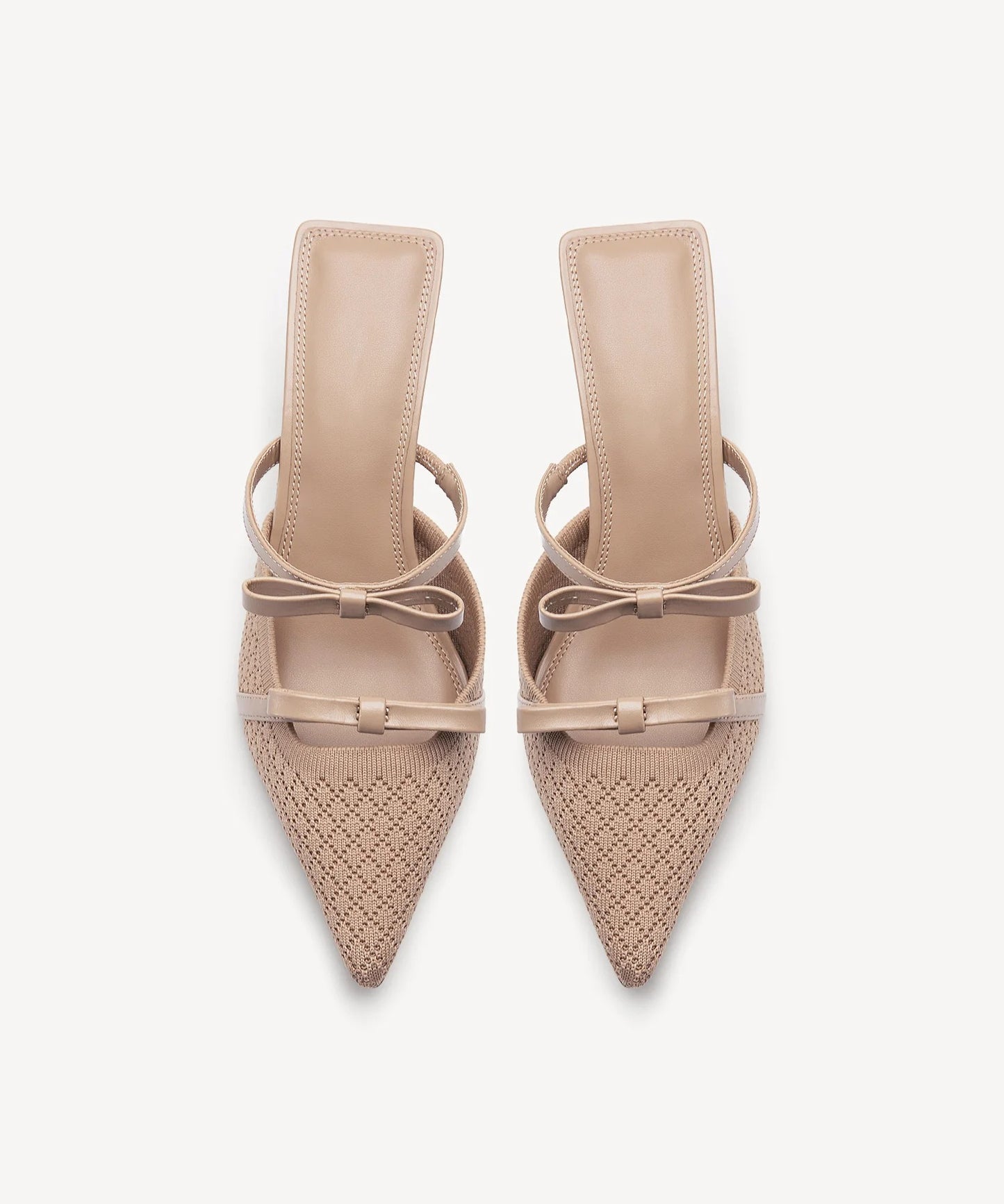 Women's Pointed Toe Heeled Mules