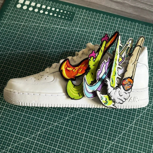 OwenGrid AF1 x Changeable Embroidered Swooshes Custom