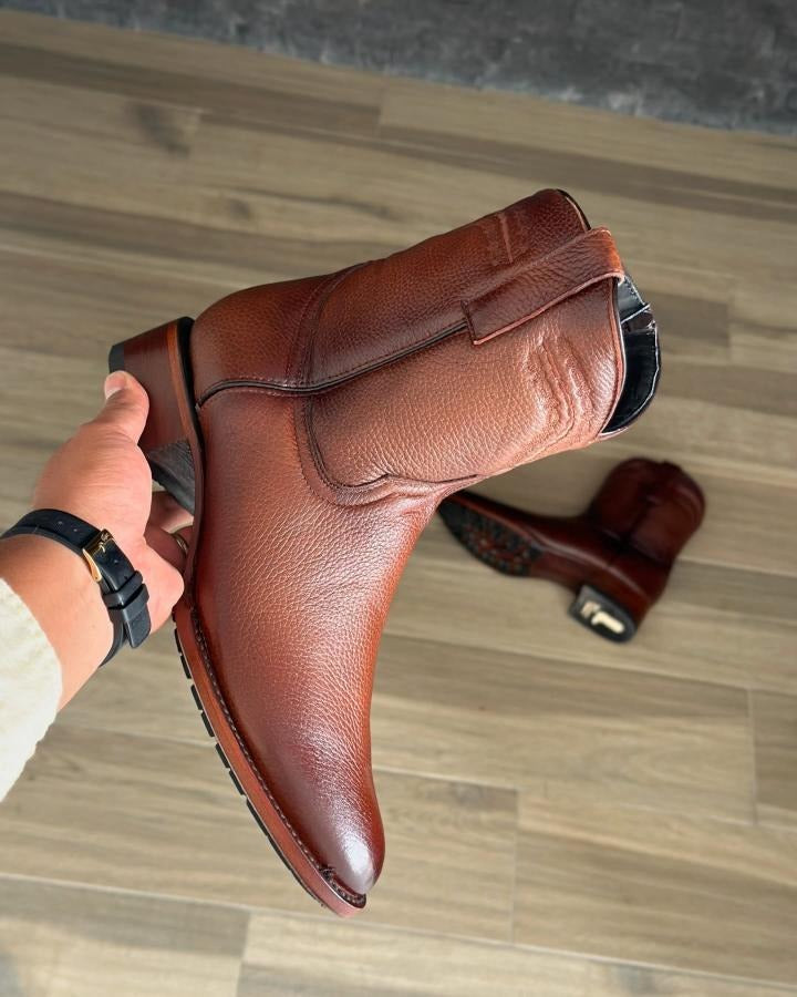 Men's Venado Deerskin Leather Ankle Boots