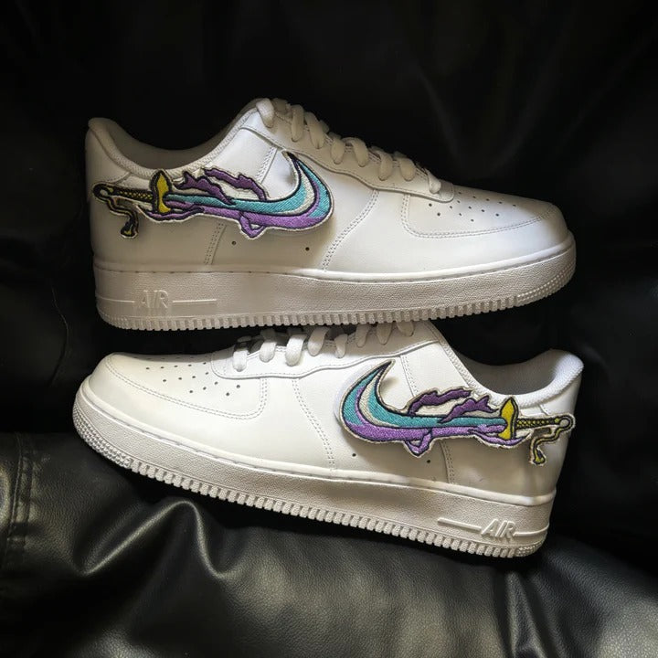 OwenGrid AF1 x Changeable Embroidered Swooshes Custom