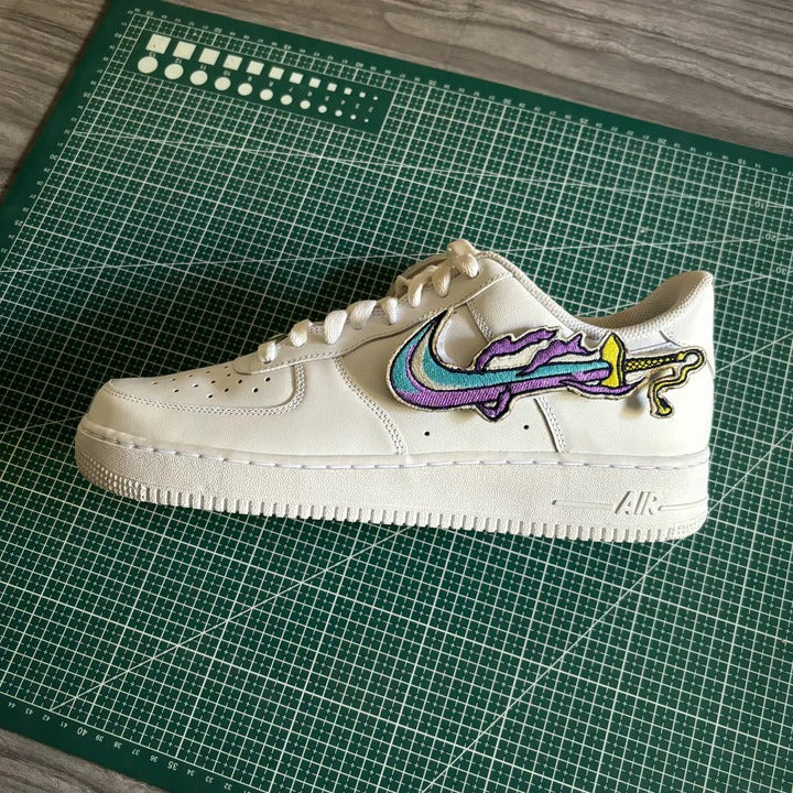 OwenGrid AF1 x Changeable Embroidered Swooshes Custom