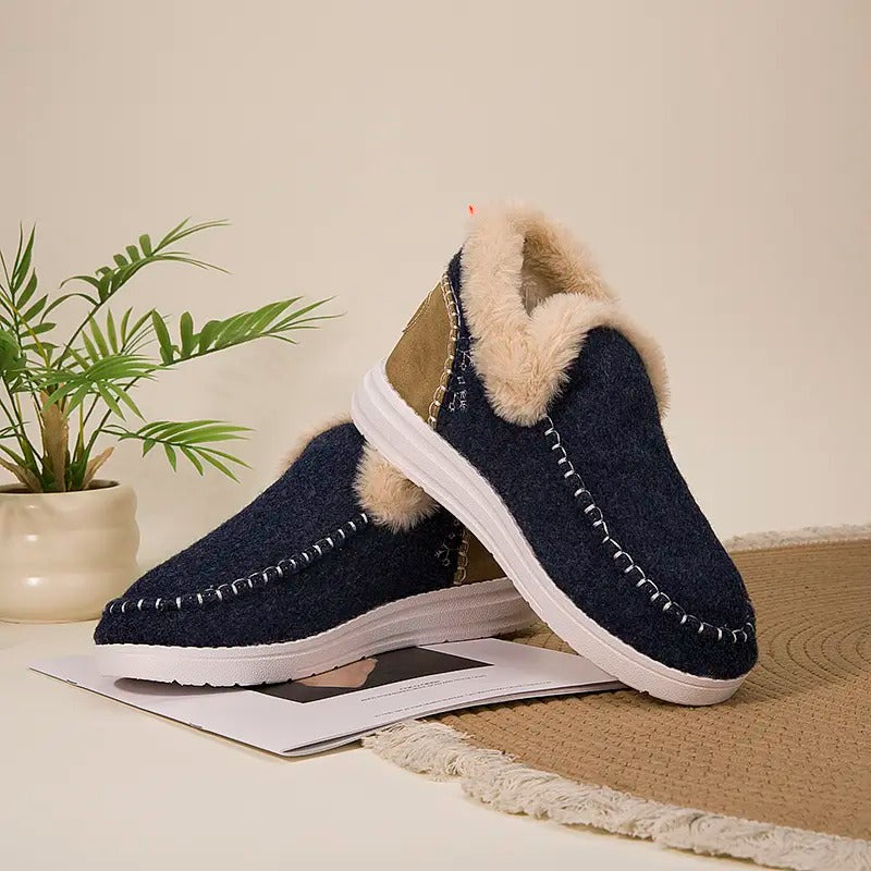 Women's Faux Fur Lined Waterproof Winter SnowBoots