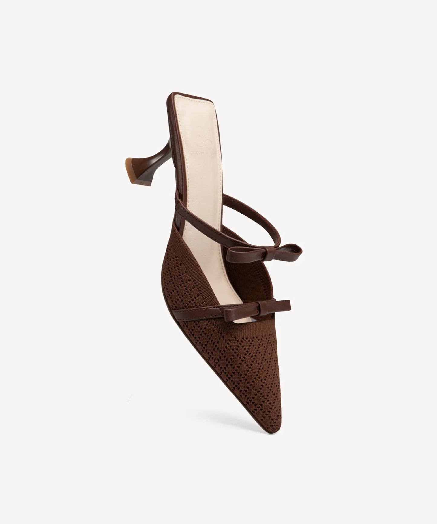 Women's Pointed Toe Heeled Mules