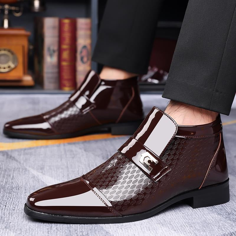 Men's Mid-Cut Business Formal Leather Shoes