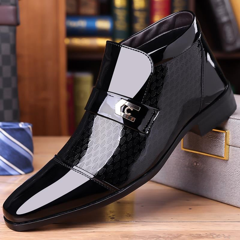 Men's Mid-Cut Business Formal Leather Shoes