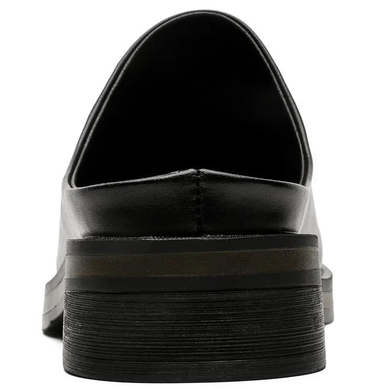 OwenGrid Men's New Big Head Muller Toe Box Slippers