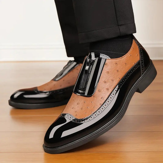 OwenGrid Men's Anti-slip Wear-resistant Business Casual Loafer