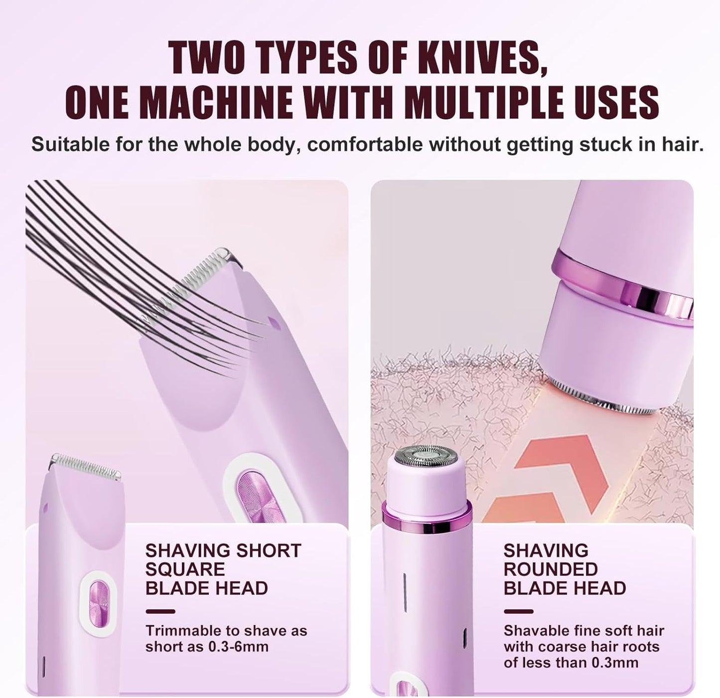 OwenGrid 2-in-1 Dual-Head Cordless Electric Shave