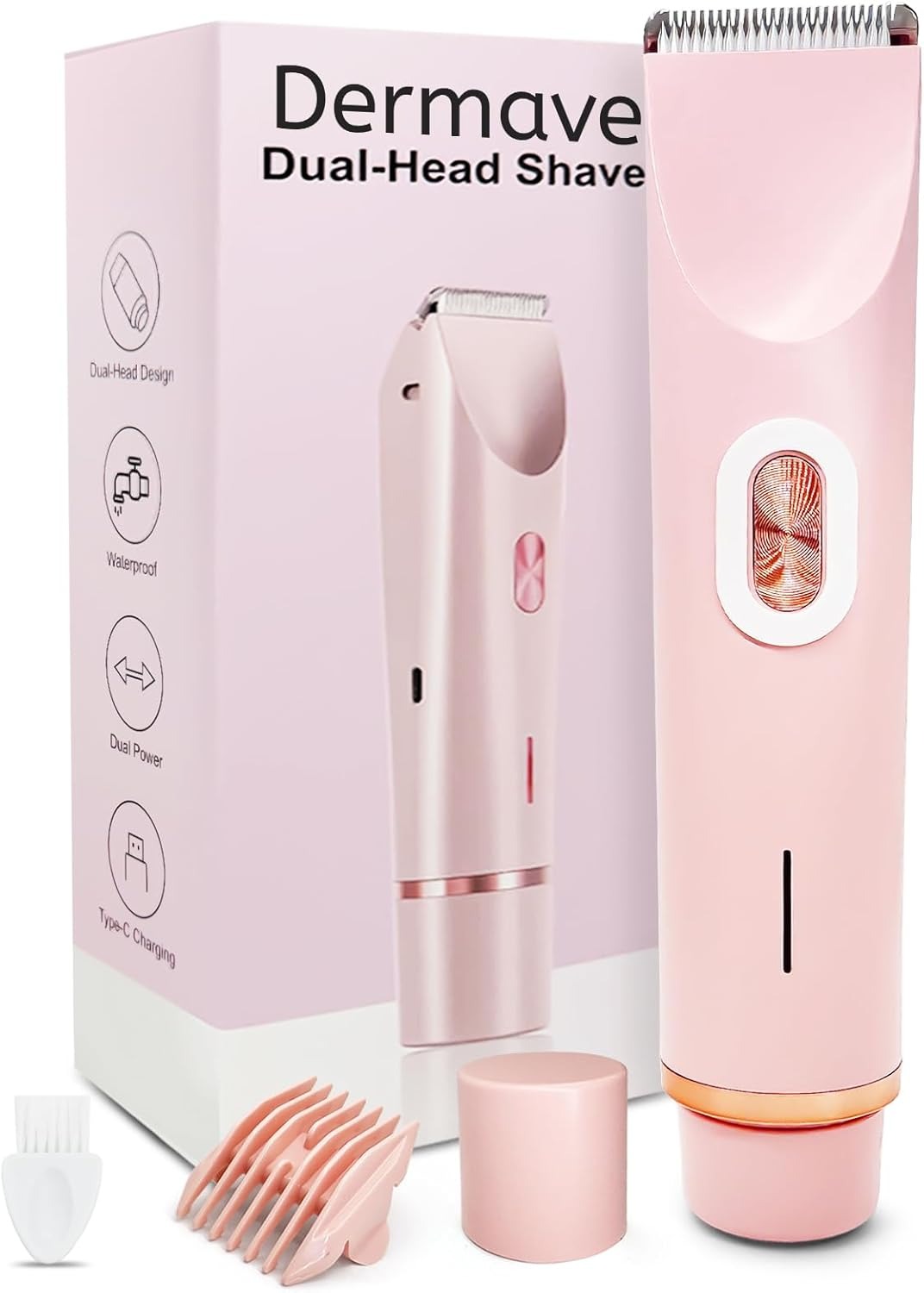 OwenGrid 2-in-1 Dual-Head Cordless Electric Shave