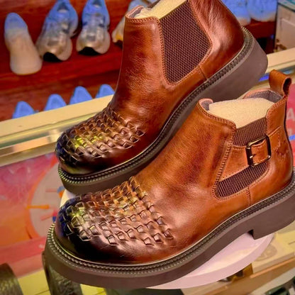 Men's Cowhide Chelsea Boots