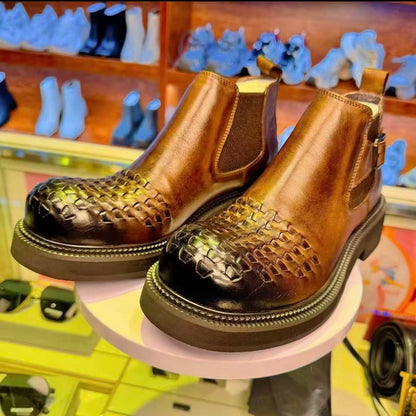 Men's Cowhide Chelsea Boots