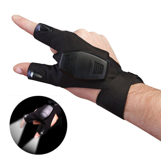 OwenGrid Finger gloves light up LED lights