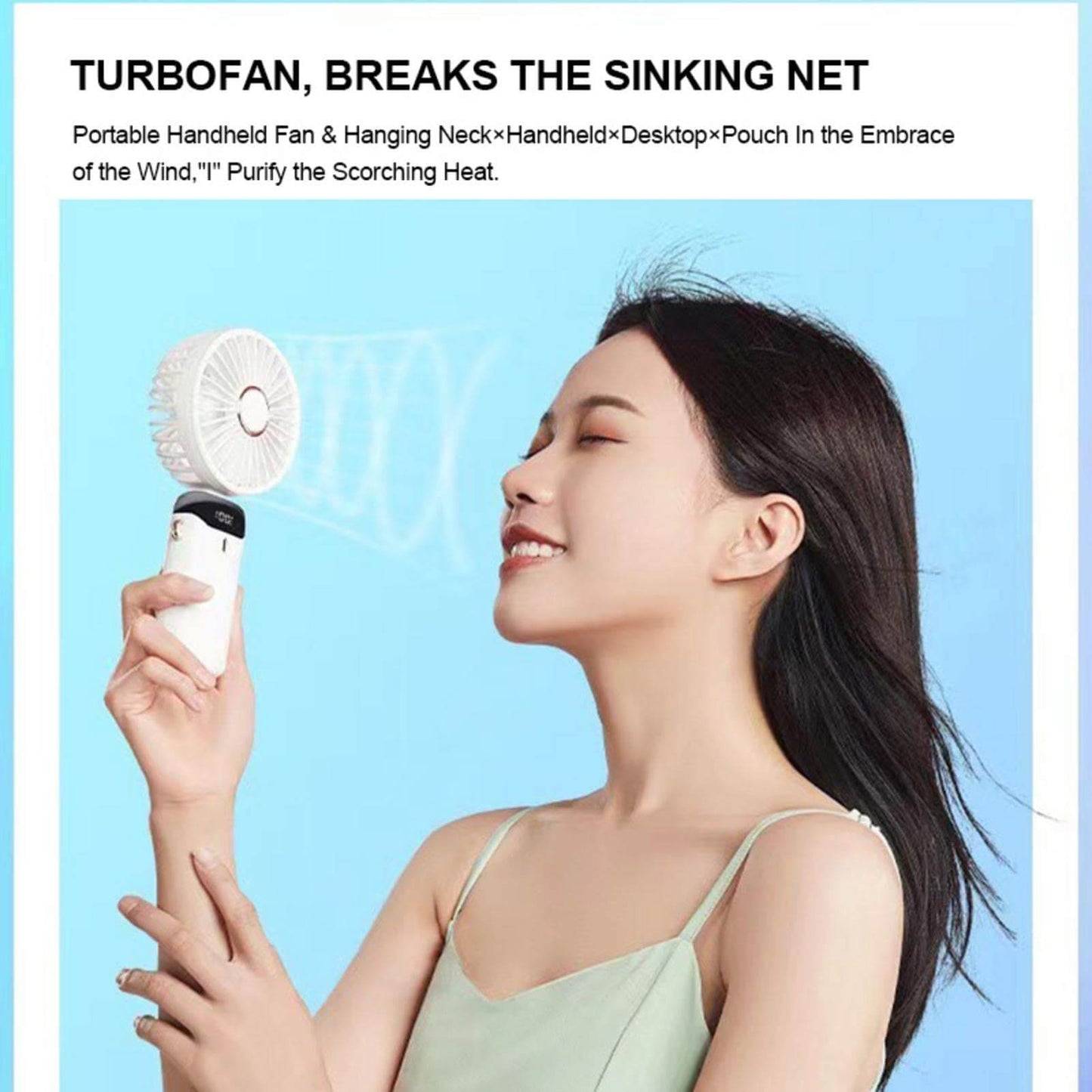OwenGrid N15 Portable Fan Rechargeable