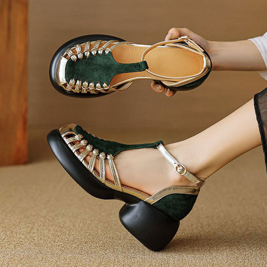 Women's Platform Hollow High Heel Sandals