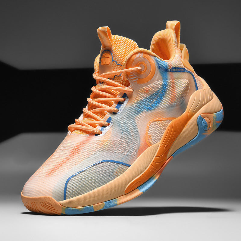 Men's Mid-top Lightweight Breathable Durable Basketball Shoes
