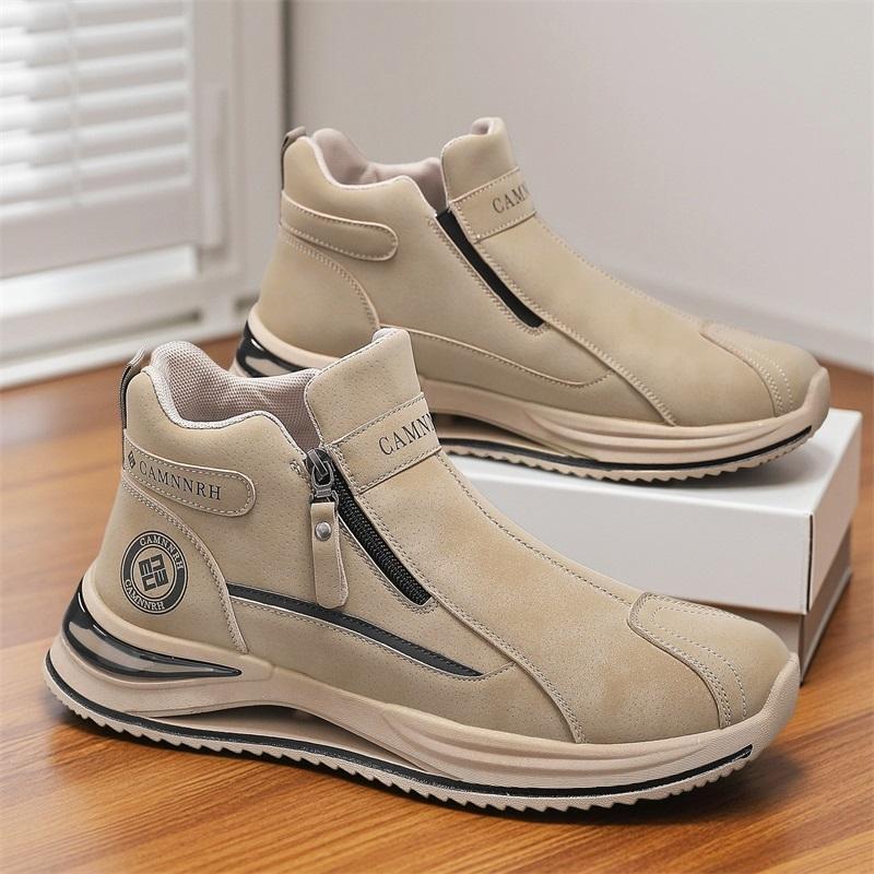 OwenGrid Men's Waterproof Comfort Italian Suede Boots