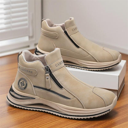 OwenGrid Men's Waterproof Comfort Italian Suede Boots