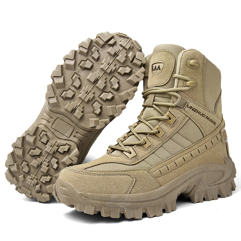 OwenGrid Men's Tactical Lightweight Jumpstart Comfortable All-Day Work Boots