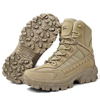 OwenGrid Men's Tactical Lightweight Jumpstart Comfortable All-Day Work Boots