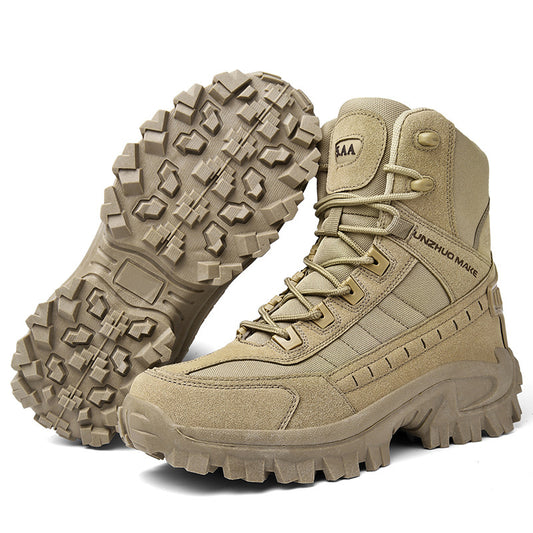 OwenGrid Men's Tactical Lightweight Jumpstart Comfortable All-Day Work Boots