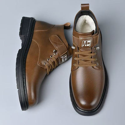 Men's Winter Warm High-Top Soft-Soled Martin Boots