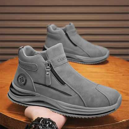 OwenGrid Men's Waterproof Comfort Italian Suede Boots