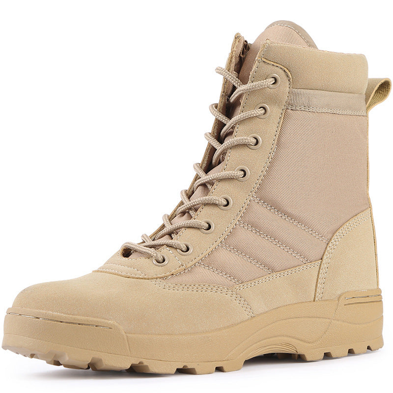 OwenGrid Men's Camping Hiking Waterproof Wear-resistant Boots