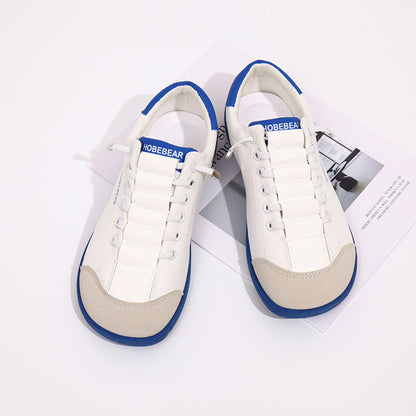 HOBIBEAR Women's Minimalist Canvas Wide Width Slip-on Shoes