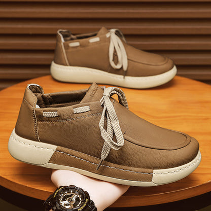 OwenGrid Men's Spring Non-Slip Casual Slip-On Loafers