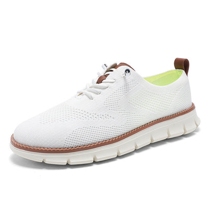 OwenGrid Men's Mesh Oxfords Business Casual Daily Wear Shoes