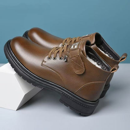 Men's Winter Warm High-Top Soft-Soled Martin Boots