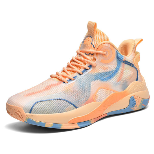 Men's Mid-top Lightweight Breathable Durable Basketball Shoes