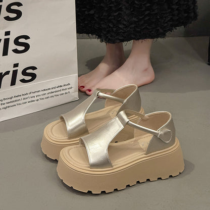 Women's Elegant Open Toe Platform Sandals