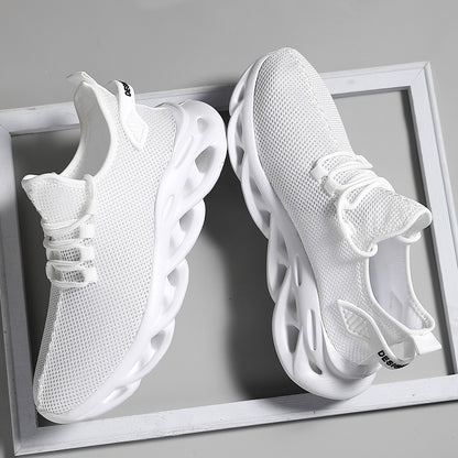 OwenGrid Men's Sporty Lace-Up Low-Top Sneakers