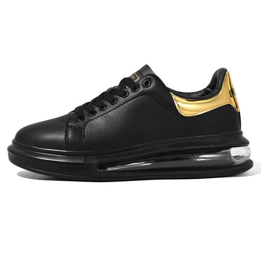 OwenGrid Men's Fashion Patchwork Lace Up Air-Cushion Shoes