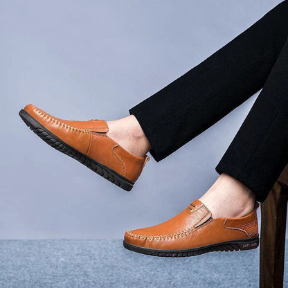 OwenGrid Men's Retro Soft and Lightweight Loafers