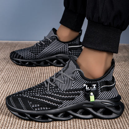 OwenGrid Men's Mesh Breathable Casual Soft-Soled Outdoor Shoes