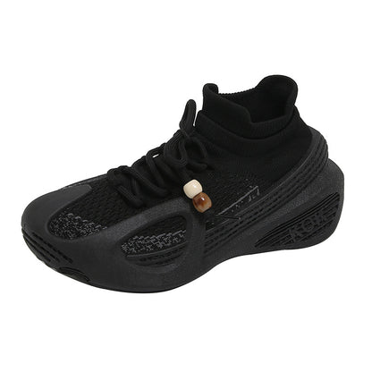 Women's Breathable Textile Upper Sock Shoes