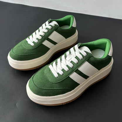 Women's Fashion Suede Platform Shoes