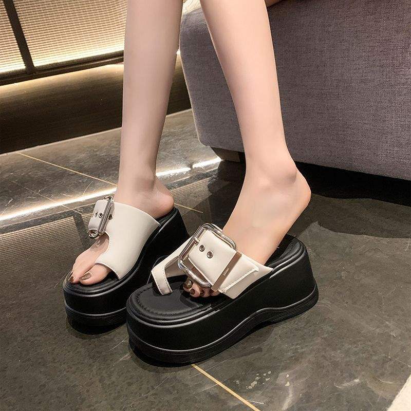 Women's Open-toe Wedge-heeled Platform Sandals