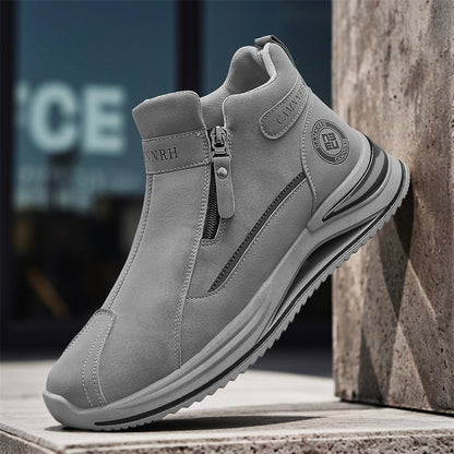 OwenGrid Men's Waterproof Comfort Italian Suede Boots
