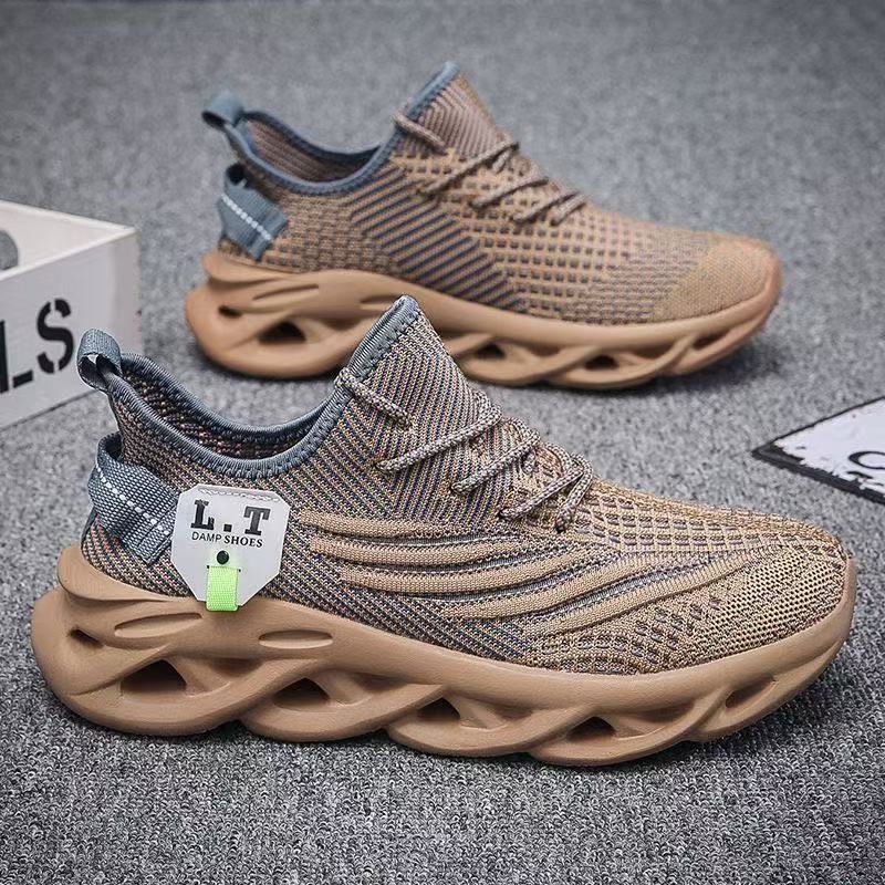 OwenGrid Men's Mesh Breathable Casual Soft-Soled Outdoor Shoes