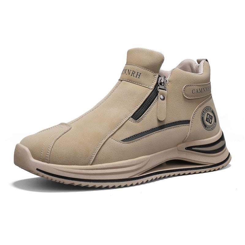 OwenGrid Men's Waterproof Comfort Italian Suede Boots