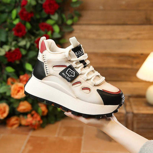 Women's High-Top Platform Casual Sneakers