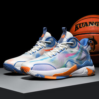 Men's Mid-top Lightweight Breathable Durable Basketball Shoes