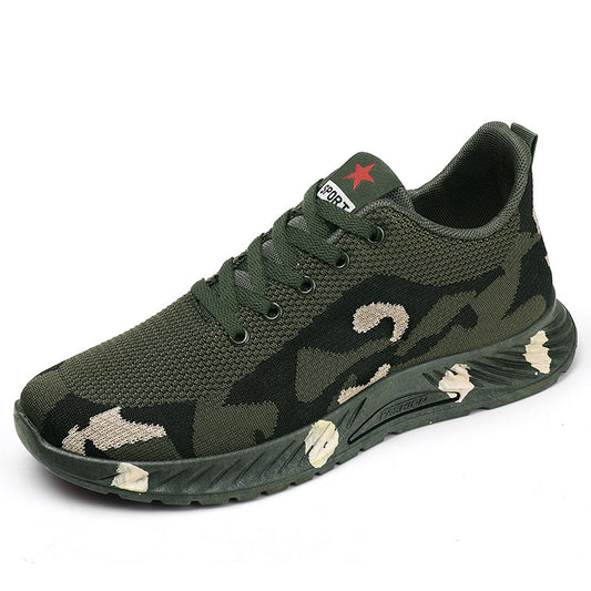 OwenGrid Outdoor Camouflage Regular Fur Lining Casual Sneakers