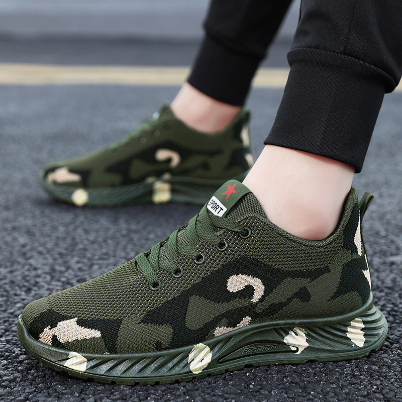 Outdoor Camouflage Regular Fur Lining Casual Sneakers