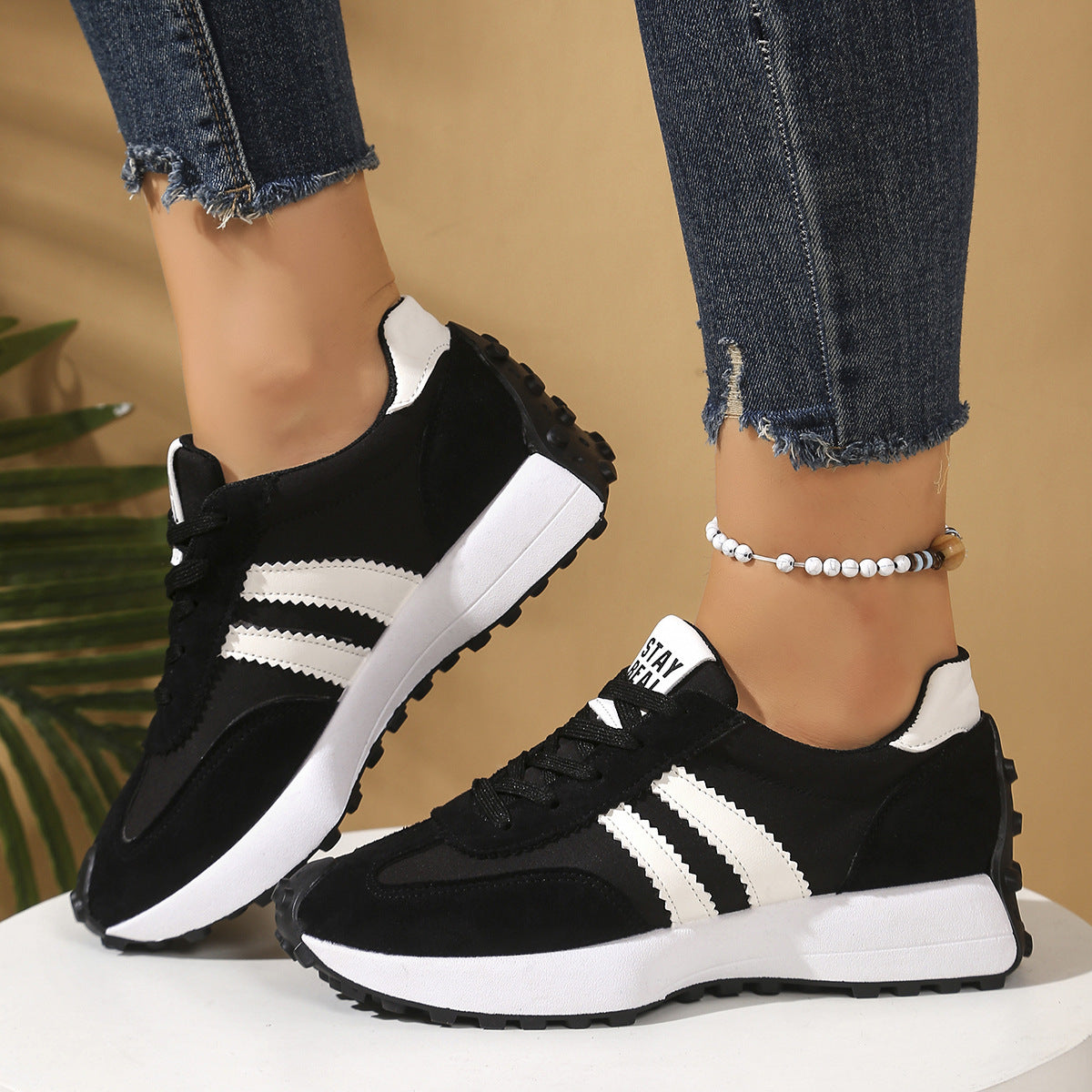 Women's Fashion  Breathable Casual Sneakers