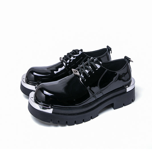 OwenGrid Men's Fashionable Casual Decor Pu Leather Slip-on Shoes