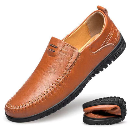 OwenGrid Men's Retro Soft and Lightweight Loafers